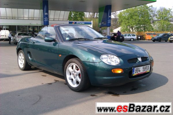 MG MGF 1.8 VVC, 107 kW, r.v. 1997