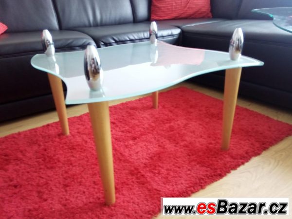 Luxusní atypický konferenční stolek