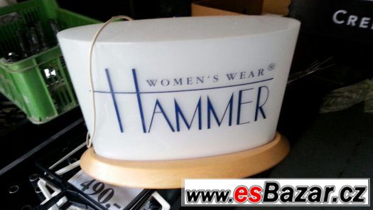 Reklamní osvětlení – dámská móda Hammer 001