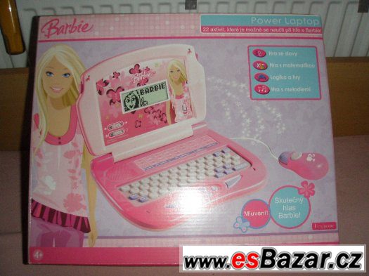 Dětský Barbie laptop