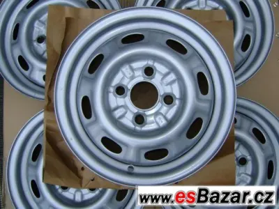 ŠKODA FAVORIT - Nové disky 4x100, 13", 4,5 palce, originální
