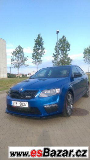 Škoda Octavia RS III 2.0 TDI DSG- Blue Race - TOP