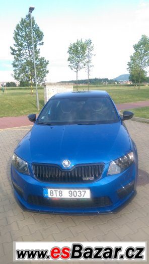 Škoda Octavia RS III 2.0 TDI DSG- Blue Race - TOP