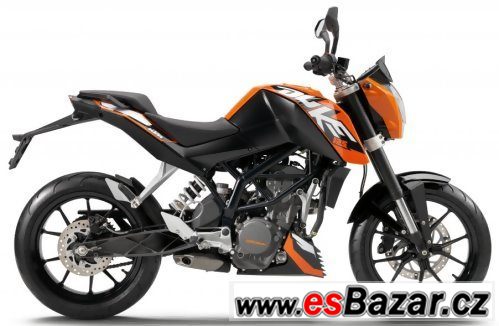 KTM 125 DUKE ORANGE 2015, nakedbike