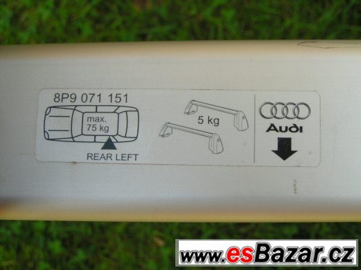 ORIGINÁL střešní nosič Audi A3 Sportback combi (03-13)