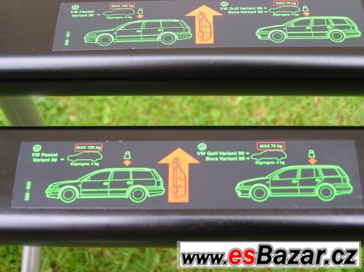 ORIGINÁL střešní nosič VW Passat combi, VW Golf combi ORIGINÁL střešní nosič VW Passat combi, VW Golf combi