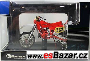 Kovový model JAWA 250 Enduro 1/18