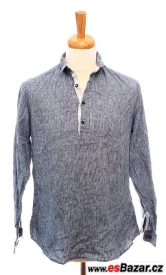 Pánská lněná košile H&M
