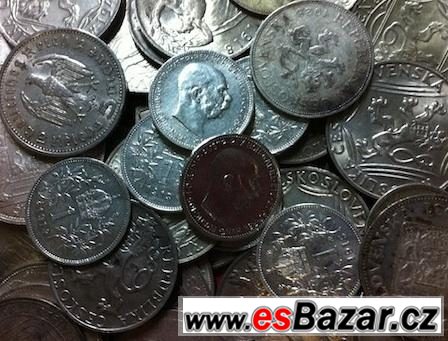 Koupím staré mince (Benešovsko)