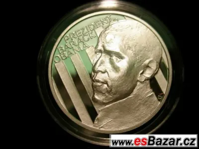 Obama stříbrná medaile