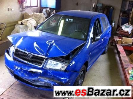 Fabia 1,4-16V-55Kw, 2003, 163.000Km, Klima+tempomat