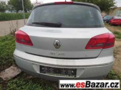 RENAULT VEL SATIS - DÍLY - benzín - diesel