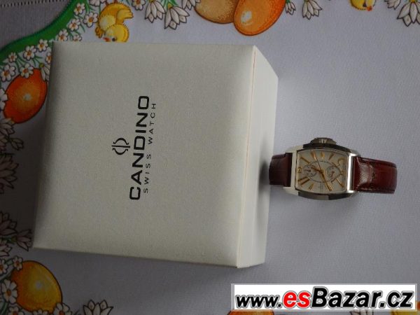 Luxusní švýcarské hodinky Candino