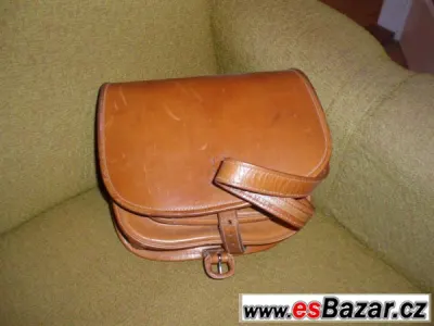 Kožená "retro" kabelka