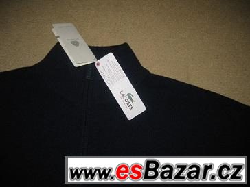 Nový vlněný pánský svetr LACOSTE XL Nový vlněný pánský svetr LACOSTE XL