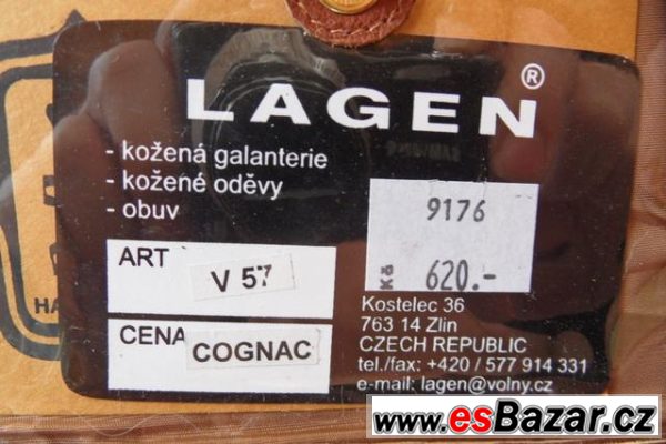 Lagen - kožená kasírka V-57 