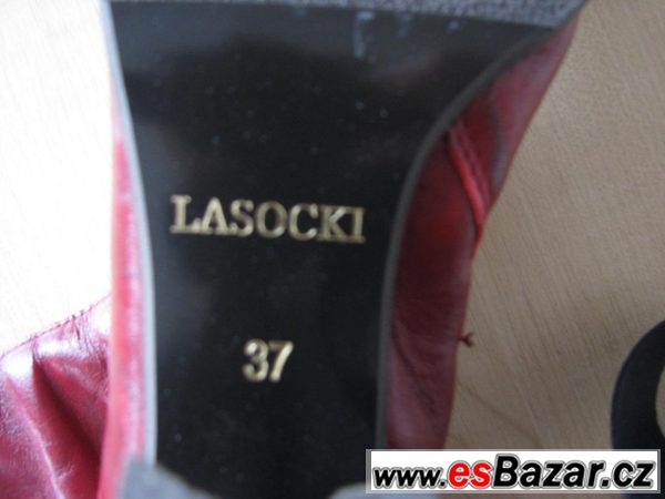 Kozačky červené Kozačky červené