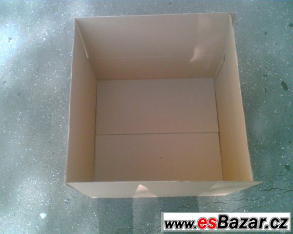 Krabice kartonové, přepravní obaly 