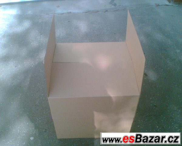 Krabice kartonové, přepravní obaly 