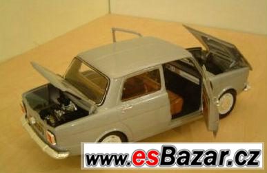 Kovový model Simca 1000 LS 1/18