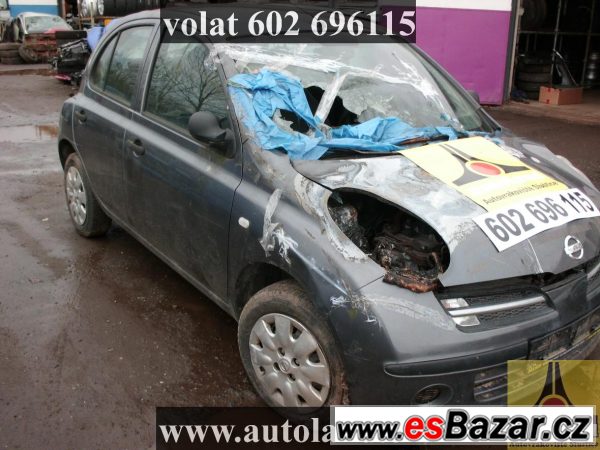 NISSAN MICRA náhradní díly