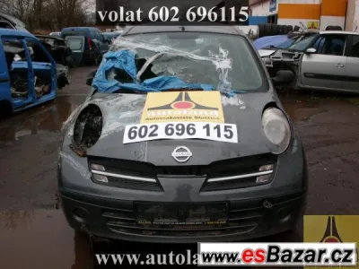 NISSAN MICRA náhradní díly
