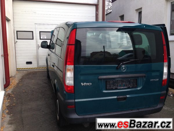 MERCEDES-BENZ VITO 111CDI  ODPOČET 