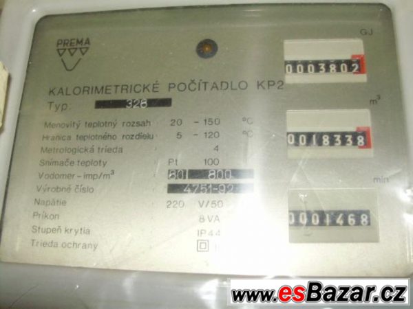 Kalorimetr - měřič odebraného tepla