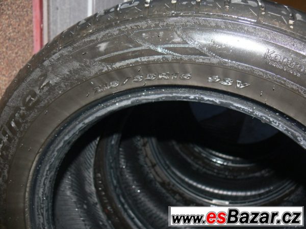 Letní pneu 2ks 215/55 R 16 rok 2013