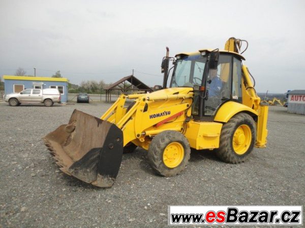 Komatsu WB 97 R, r.v. 2005, barva neuvedeno, 4x4,