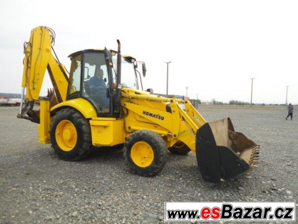 Komatsu WB 97 R, r.v. 2005, barva neuvedeno, 4x4,