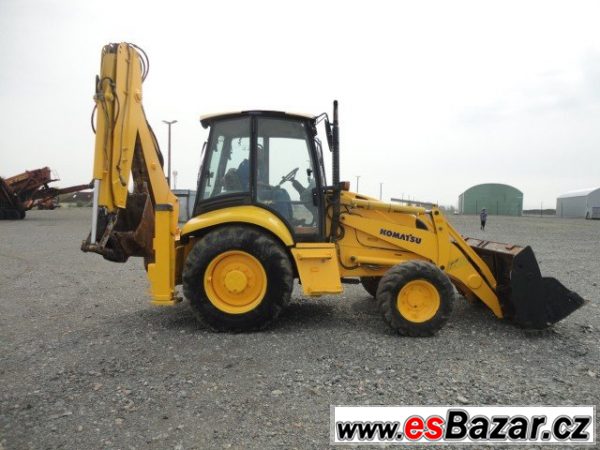 Komatsu WB 97 R, r.v. 2005, barva neuvedeno, 4x4,