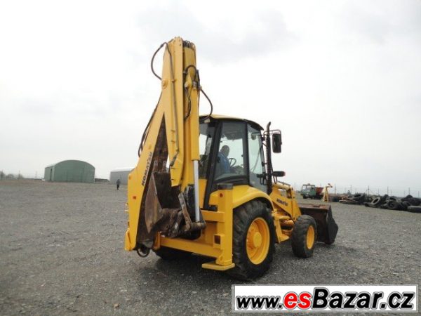 Komatsu WB 97 R, r.v. 2005, barva neuvedeno, 4x4,