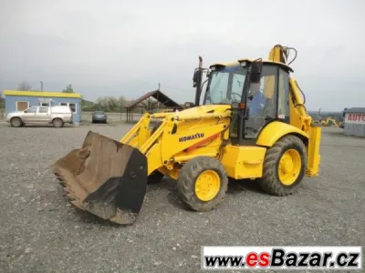Komatsu WB 97 R, r.v. 2005, barva neuvedeno, 4x4,