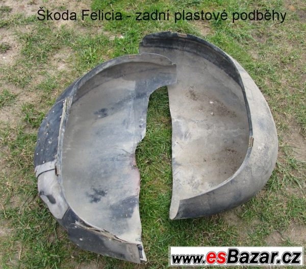 Plastové podběhy Škoda Felicia