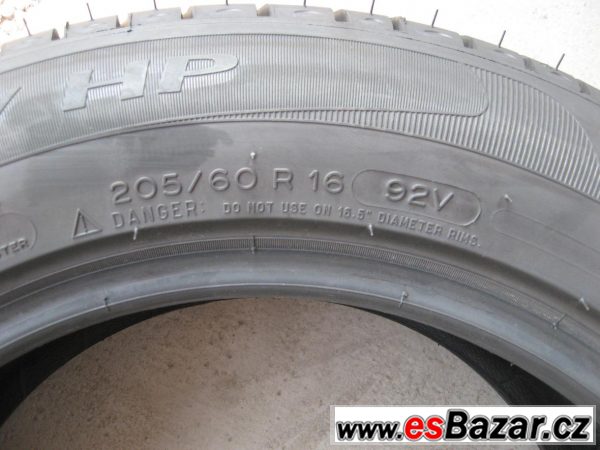 Nové Michelin Primacy, 205/60 R16