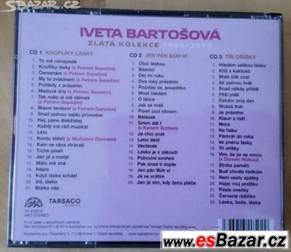 Iveta Bartošová - ZLATÁ KOLEKCE