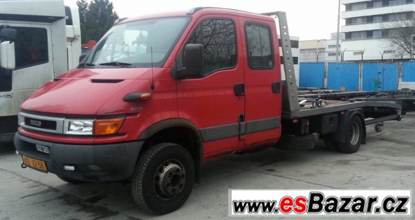 Iveco Daily odtahovka dvoukabina