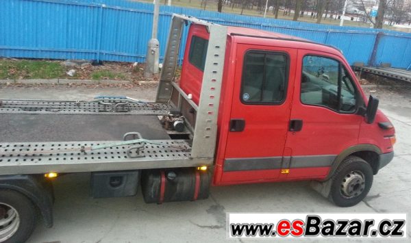 Iveco Daily odtahovka dvoukabina