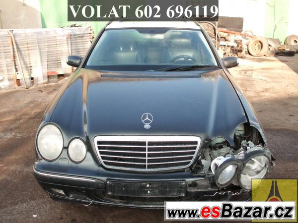 Mercedes E210  2.7CDI náhradní díly