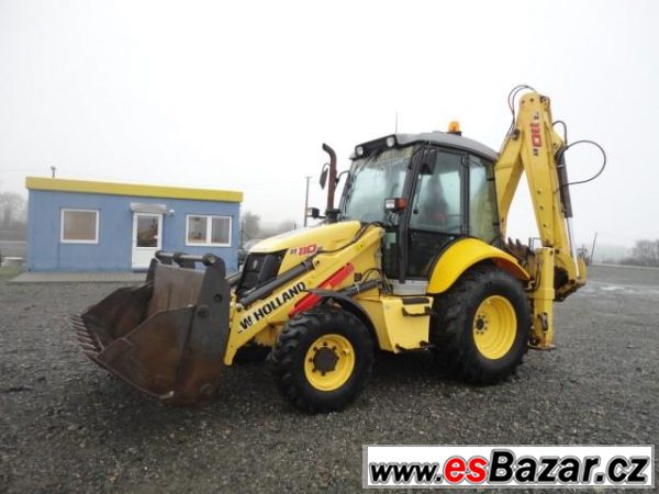 New Holland B 110, r.v. 2008, barva neuvedeno, 4x4