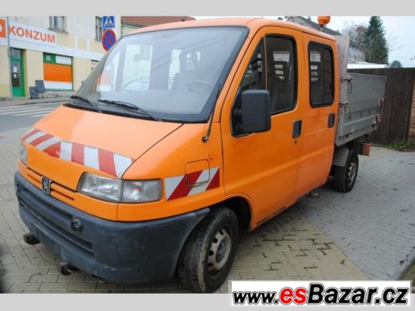 Peugeot Boxer, 2.5D 3 stranný sklápěč