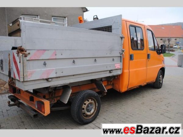 Peugeot Boxer, 2.5D 3 stranný sklápěč