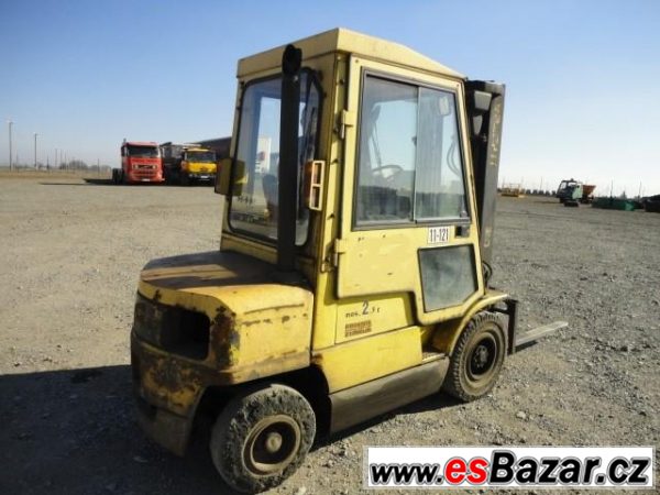 Hyster, rok výroby 2004, nafta, najeto 0,