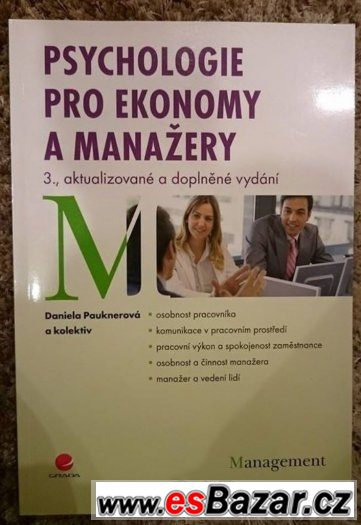 psychologie-pro-ekonomy-a-manazery-daniela-paukner