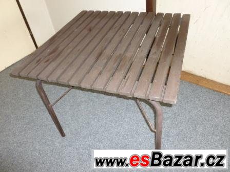 Zahradní stolek skládací 82x82x63 cm Zahradní stolek skládací 82x82x63 cm