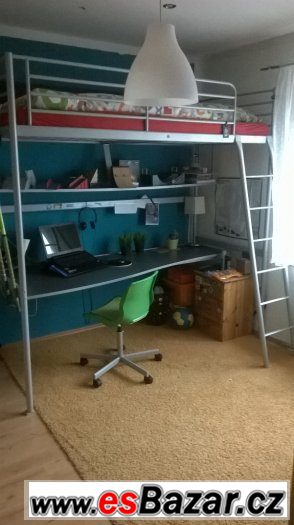 Patrová postel IKEA, SVÄRTA, kovová, 2 kusy Patrová postel IKEA, SVÄRTA, kovová, 2 kusy