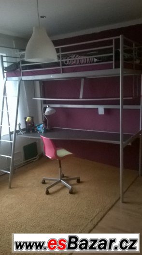 Patrová postel IKEA, SVÄRTA, kovová, 2 kusy Patrová postel IKEA, SVÄRTA, kovová, 2 kusy