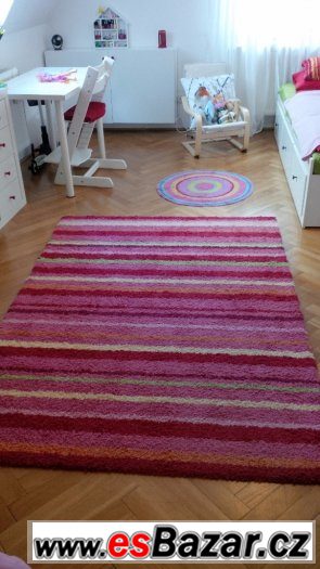 Koberec plny barev, Esprit Funny stripes 160x200 cm