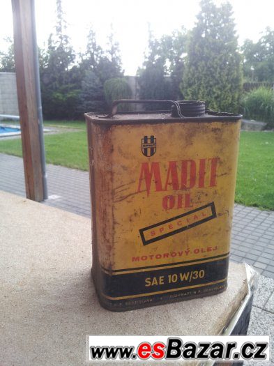 MADIT OIL plechovka